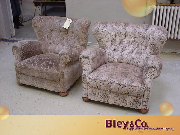 Stoffcouch vorher / nachher