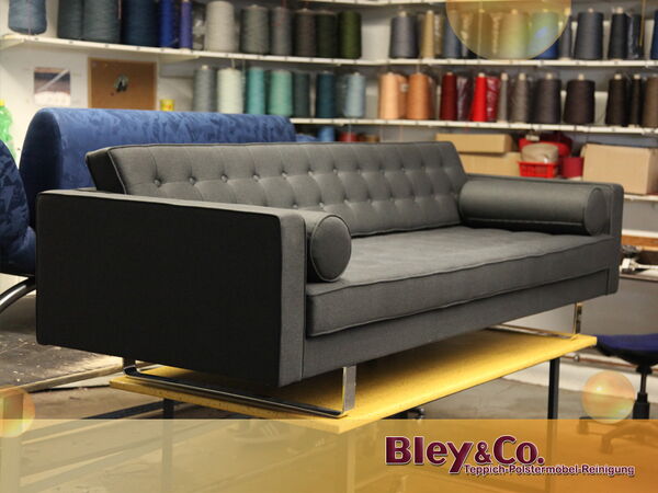 gereinigtes Sofa