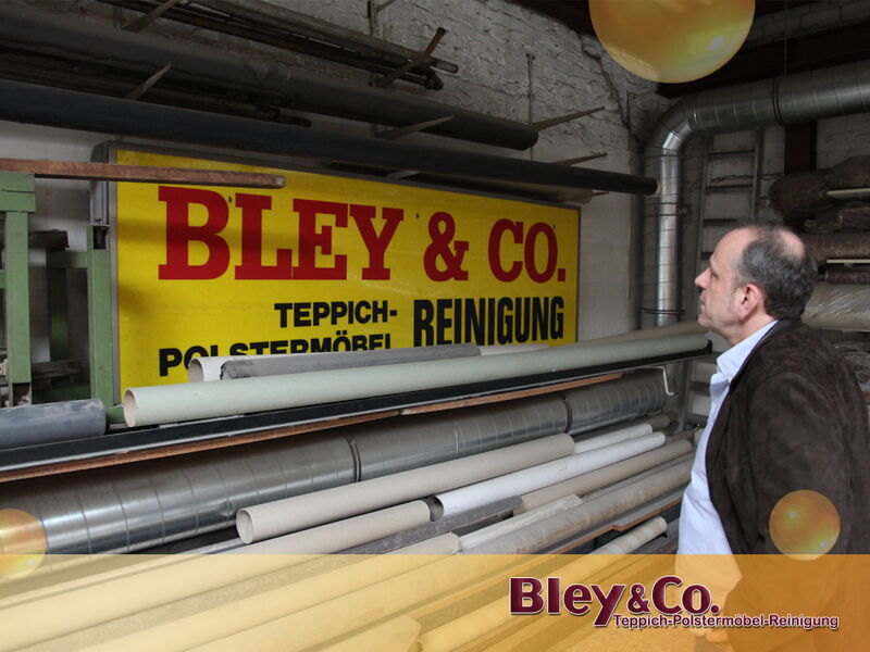 altes Firmenschild Bley & Co. Berlin